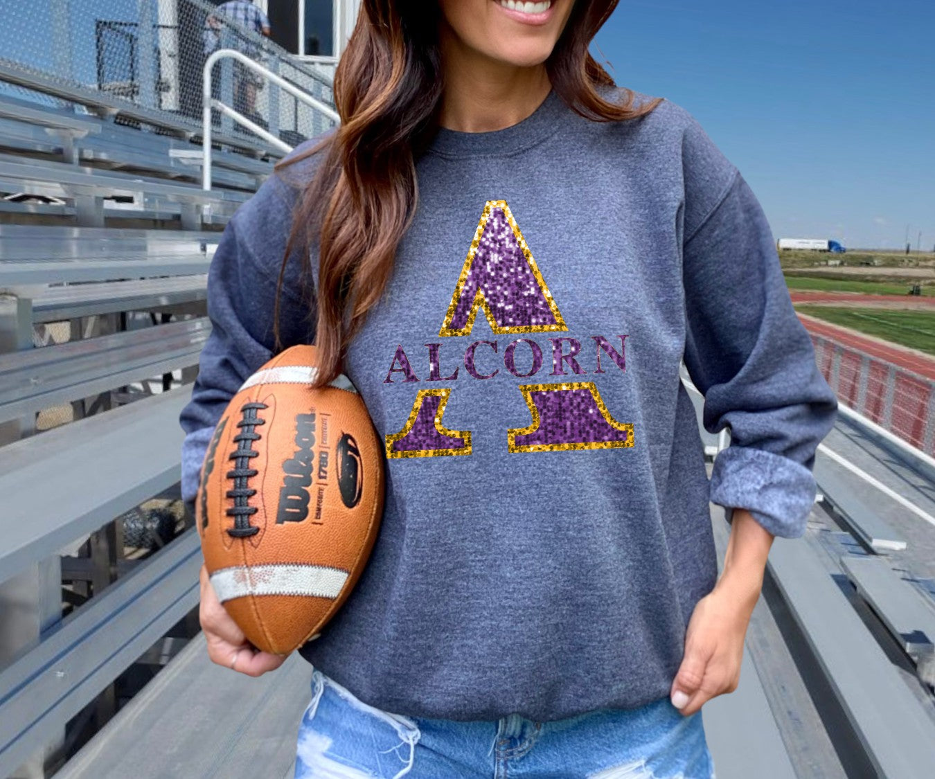 Alcorn Faux Sequin Shirt