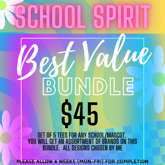 Best Value School Spirit Bundle