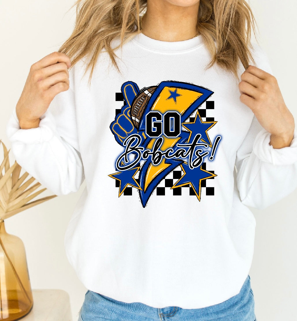 Go Bobcats spirit design