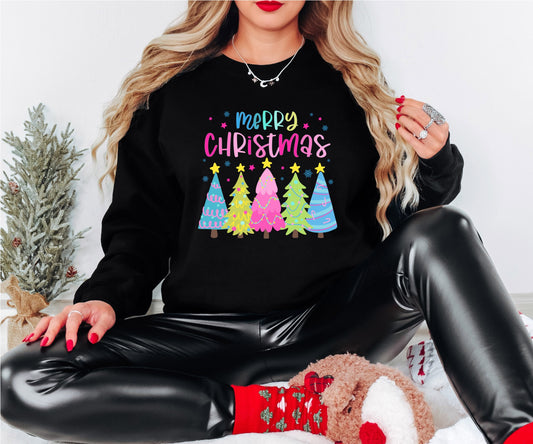 Colorful Merry Christmas Sweatshirt