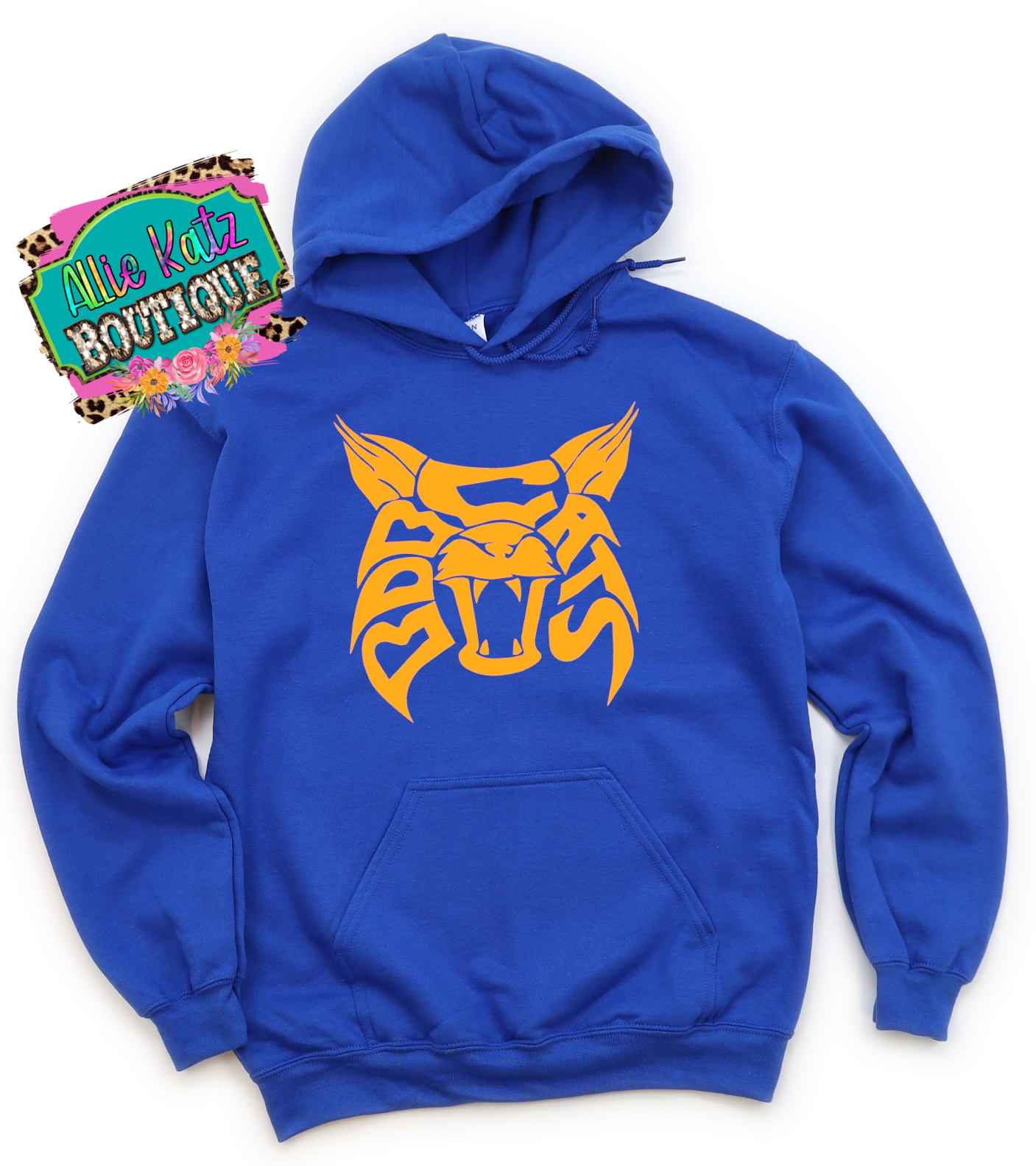 Bobcats word cat design