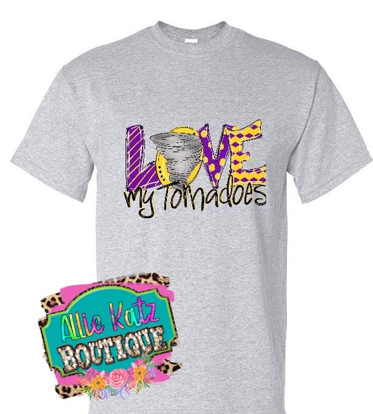 Love My Tornadoes Tee