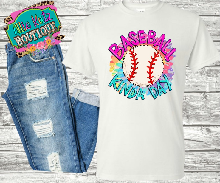 It’s a baseball kinda day tee