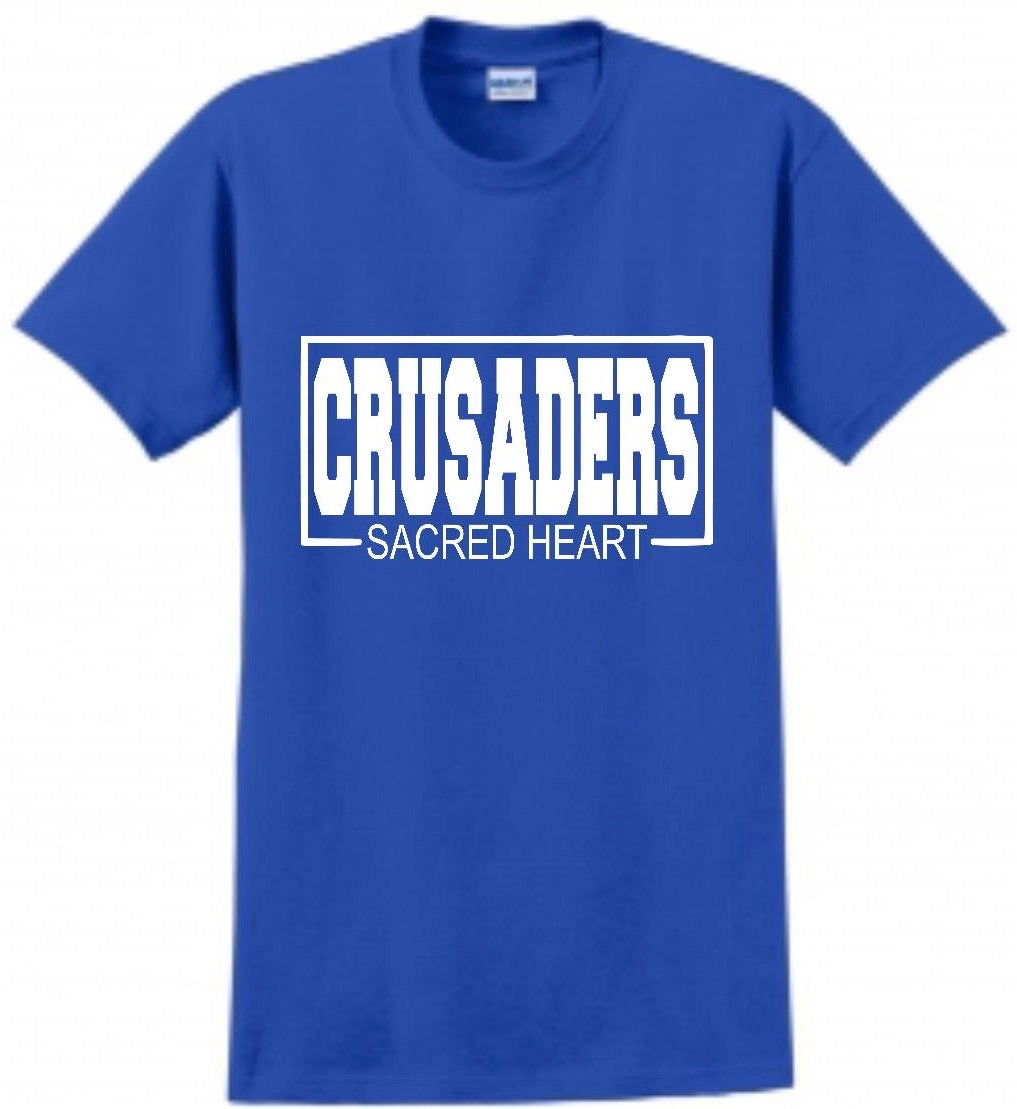 Sacred Heart Crusaders Box Tee