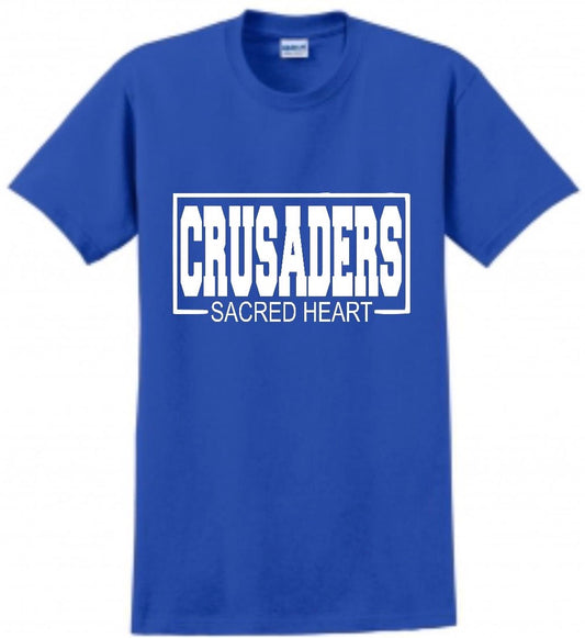 Sacred Heart Crusaders Box Tee