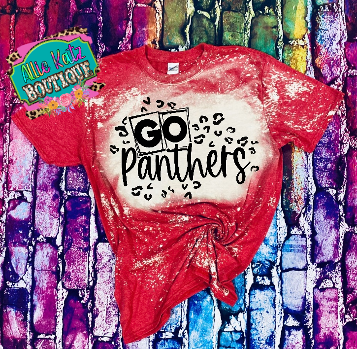 Go Panthers Bleached tee