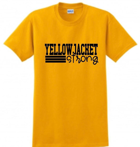 Yellow Jacket Strong Tee