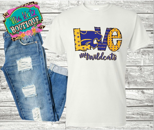 Columbia Wildcats design 2.0  Tee