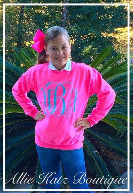 Youth Monogram Sweatshirt