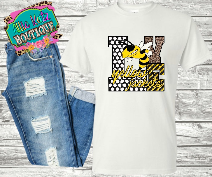 Yellow jackets design 2.0  Tee