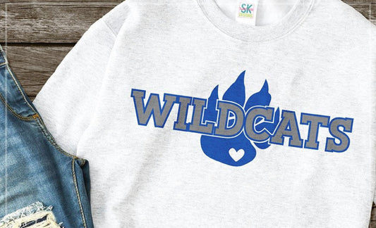 Wildcats Paw Tee