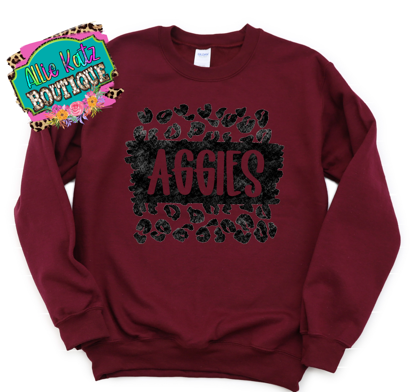 Aggies leopard design