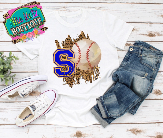 School Spirit Baseball Tee