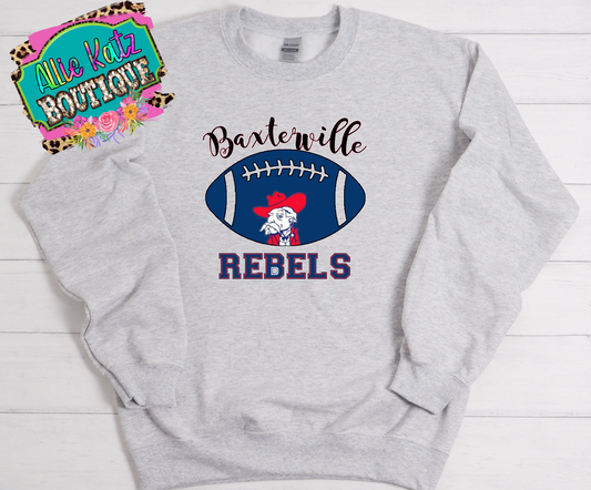 Baxterville Rebels football design