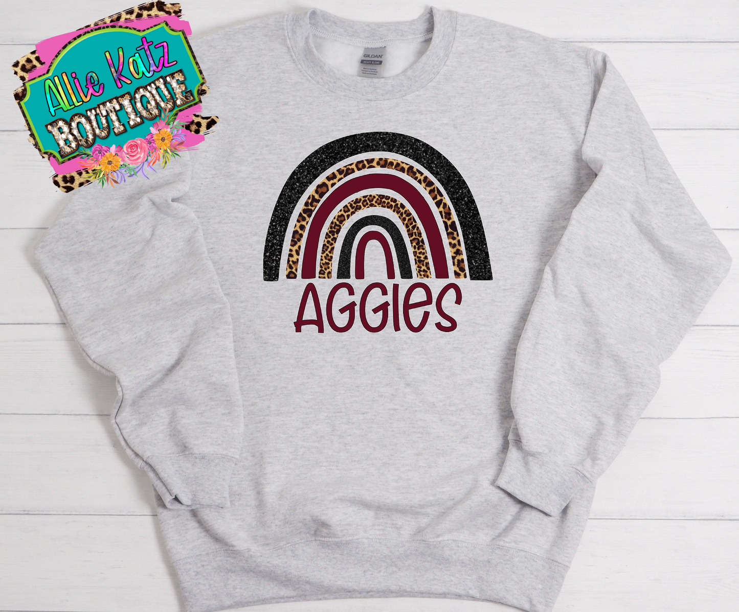 Aggies rainbow design