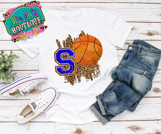 School Spirit Basketball Tee