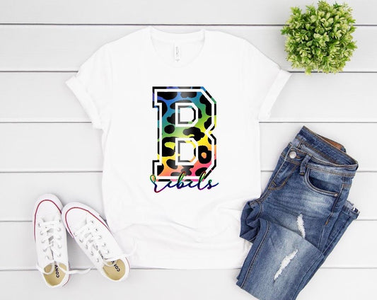 Rainbow Leopard Rebels Tee