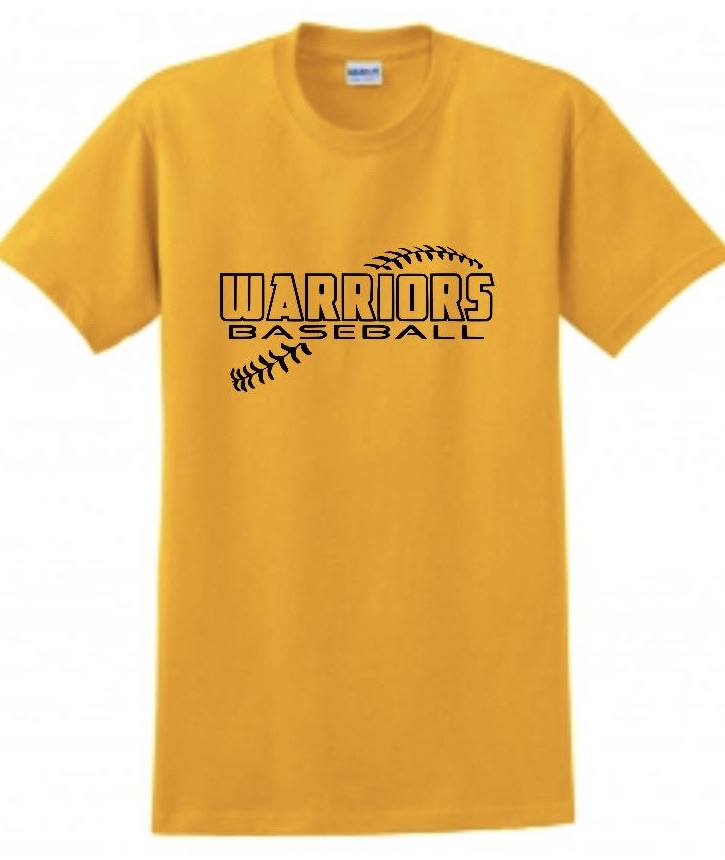 Warriors Baseball Tee