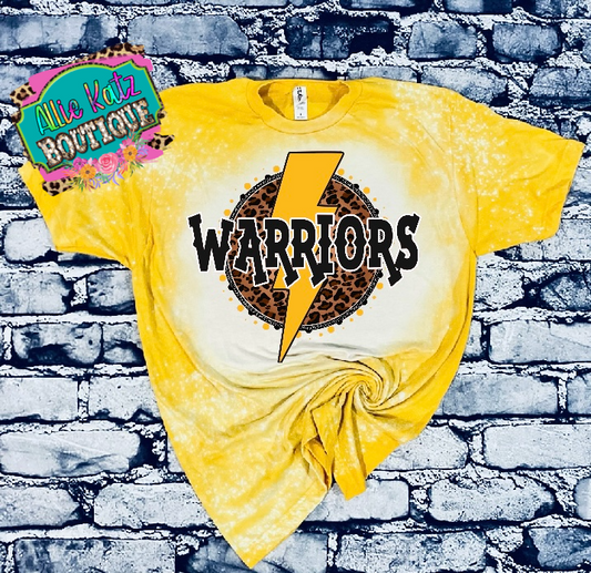 Bleached Warriors Lightning Tee